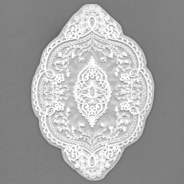 Delicate Floral Doily (Organza)