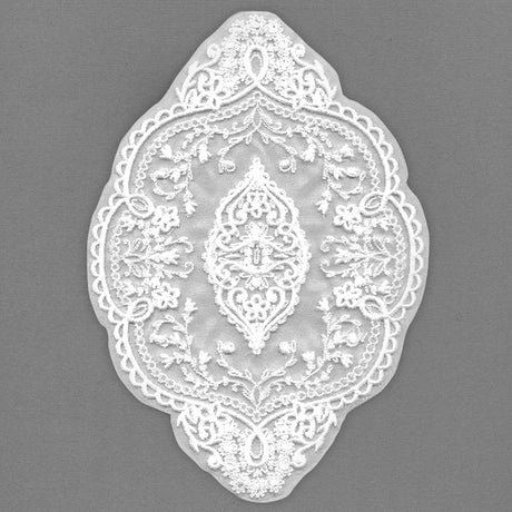 Delicate Floral Doily (Organza)