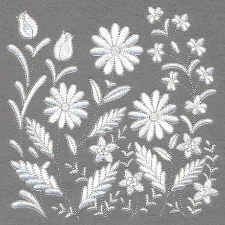 Dainty Wildflowers in Bloom