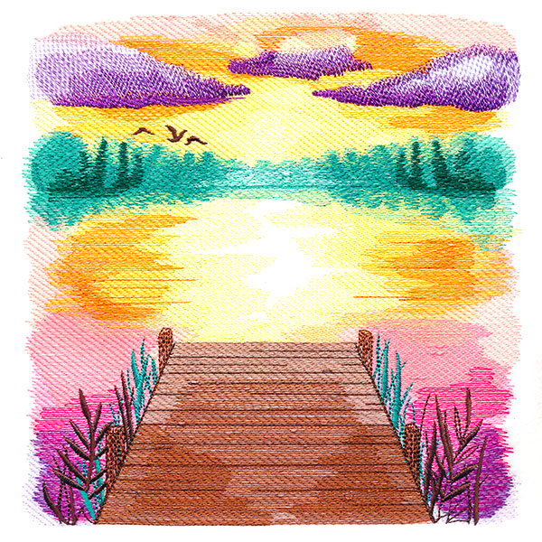 Sunset Dreams on the Lake