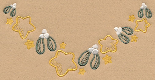 Merry Mistletoe Neckline (V-Neck)