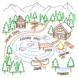 Northwoods Camping Map