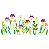 Perfect Pansy Border