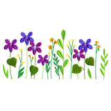 Dainty Wood Violet Border