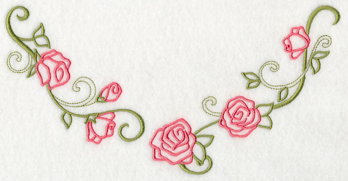 Open Road Rose Neckline (V-Neck)