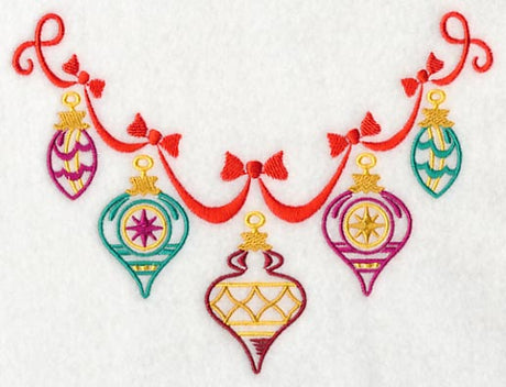 Ornament Neckline (V-Neck)