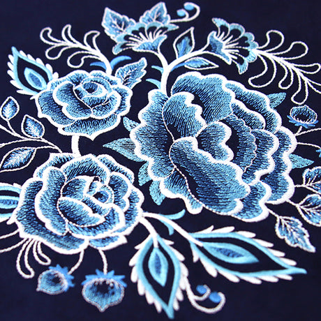 Delft Blue Florals Bouquet