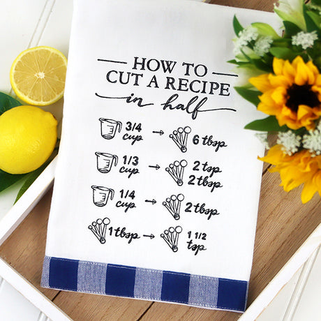 Baker's Friend How to Cut a Recipe in Half