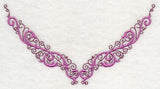 Ornate Swirls Neckline (V-Neck)
