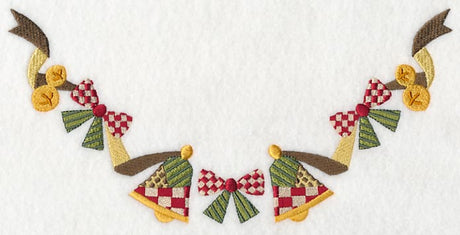 Patchwork Bells Neckline (V-Neck)