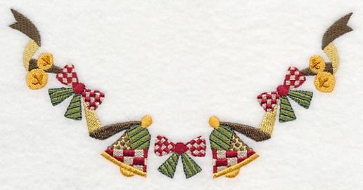 Patchwork Bells Neckline (V-Neck)