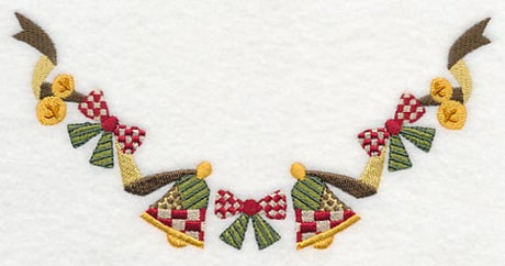 Patchwork Bells Neckline (V-Neck)