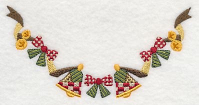 Patchwork Bells Neckline (V-Neck)