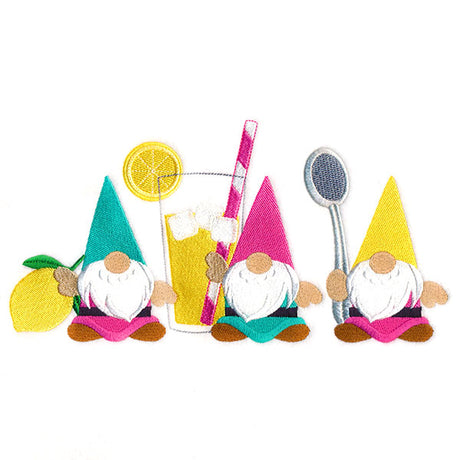 Lemonade Loving Gnomes Trio