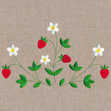 Fresh Strawberries in Bloom Feature