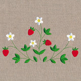 Fresh Strawberries in Bloom Feature