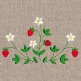 Fresh Strawberries in Bloom Feature