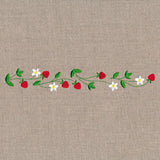 Fresh Strawberries in Bloom Border