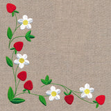 Fresh Strawberries in Bloom Corner