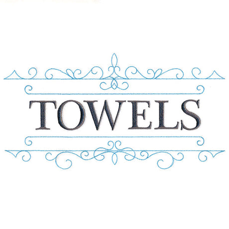 Chic Organization - Towels