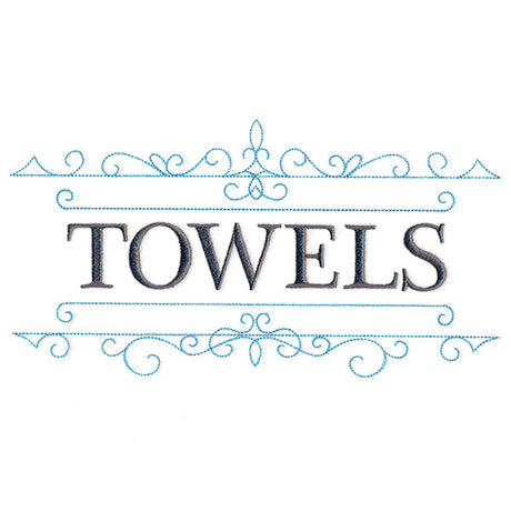 Chic Organization - Towels