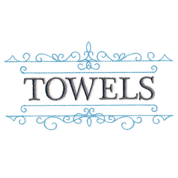 Chic Organization - Towels