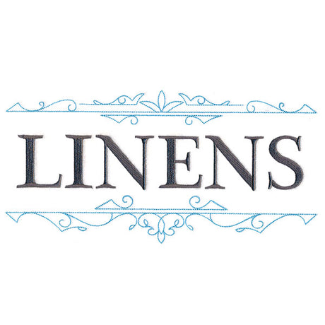 Chic Organization - Linens