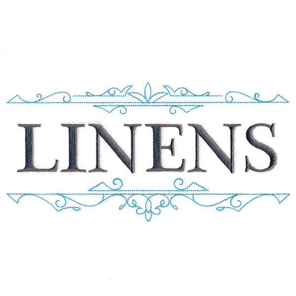 Chic Organization - Linens