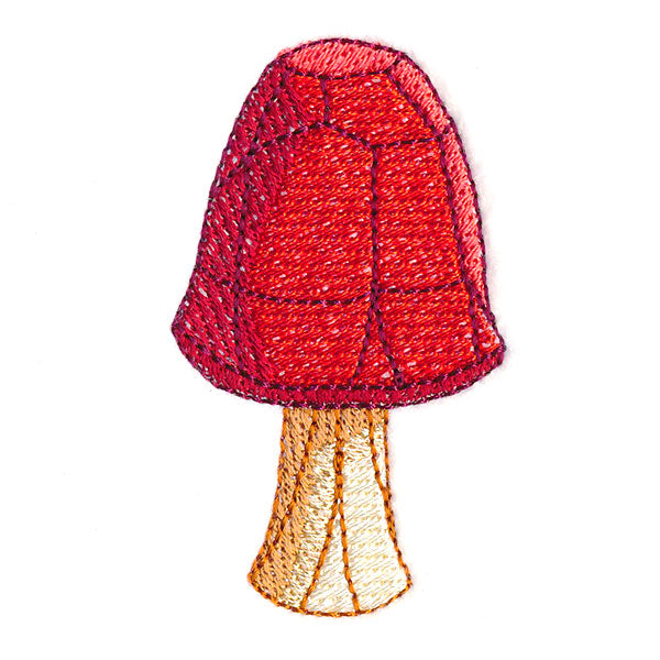 Carved Garden Mushroom