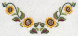 Sunflowers Neckline (V-Neck)