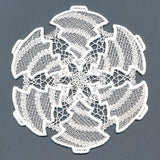 Festive Tree Doily (Battenburg Lace)