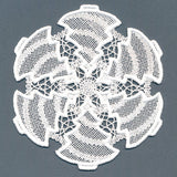 Festive Tree Doily (Battenburg Lace)