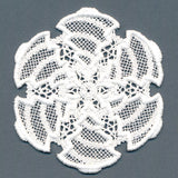 Festive Tree Doily (Battenburg Lace)