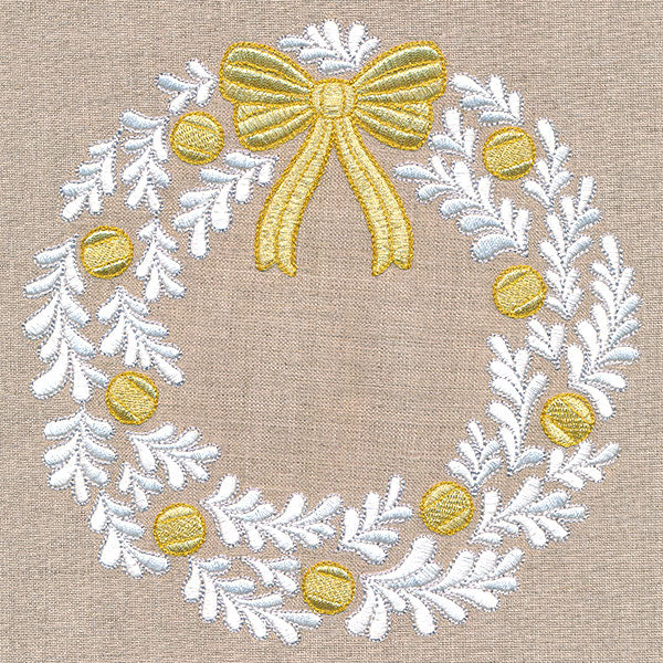 Shimmering Christmas Wreath