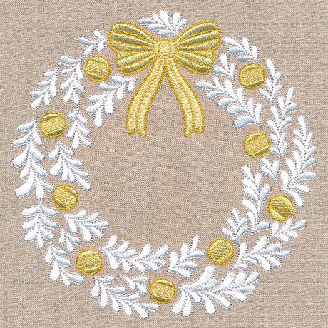 Shimmering Christmas Wreath