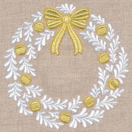 Shimmering Christmas Wreath