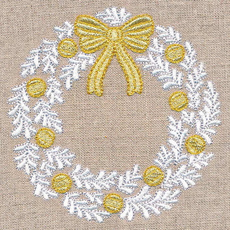 Shimmering Christmas Wreath