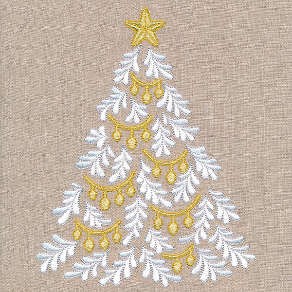 Glistening Christmas Tree