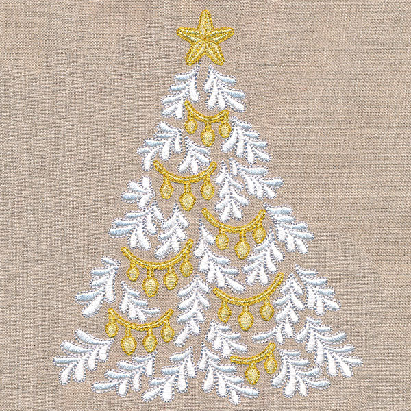 Glistening Christmas Tree