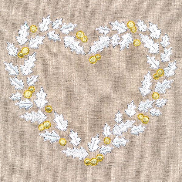 Sparkling Christmas Heart