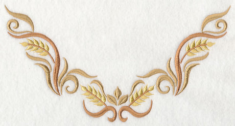 Wispy Wheat Neckline (V-Neck)