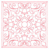 Christmas Filigree Quilting - Bells (Double Run)