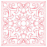 Christmas Filigree Quilting - Bells (Double Run)