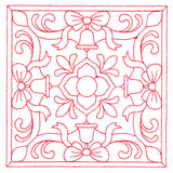 Christmas Filigree Quilting - Bells (Double Run)