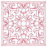 Christmas Filigree Quilting - Bells (Double Run)