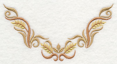 Wispy Wheat Neckline (V-Neck)