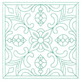 Christmas Filigree Quilting - Ornaments (Double Run)