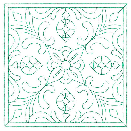 Christmas Filigree Quilting - Ornaments (Double Run)