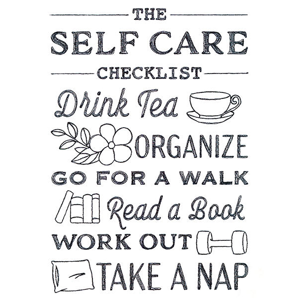 The Self Care Checklist