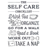 The Self Care Checklist